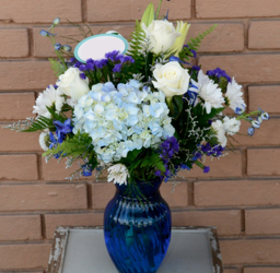 Beautiful in Blue from Martha Mae's Floral & Gifts in McDonough, GA