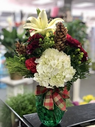 Christmas Collage Bouquet from Martha Mae's Floral & Gifts in McDonough, GA
