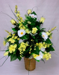 Sunny Spring Silk Arrangement  from Martha Mae's Floral & Gifts in McDonough, GA