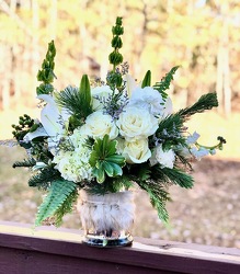 Fancy & Frosty  from Martha Mae's Floral & Gifts in McDonough, GA
