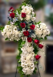 Peace and Prayers Cross from Martha Mae's Floral & Gifts in McDonough, GA
