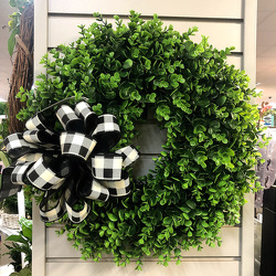 Eucalyptus Round Wreath  from Martha Mae's Floral & Gifts in McDonough, GA