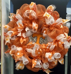 University of TN Door Wreath from Martha Mae's Floral & Gifts in McDonough, GA