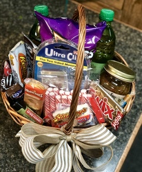 Masculine Snack & Gift Basket  from Martha Mae's Floral & Gifts in McDonough, GA